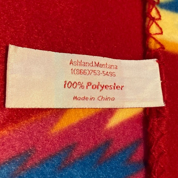 AZTEC TRIBAL American Southwestern Blanket Throw Bedding Blanket Fleece 38 x 60" - Picture 12 of 12